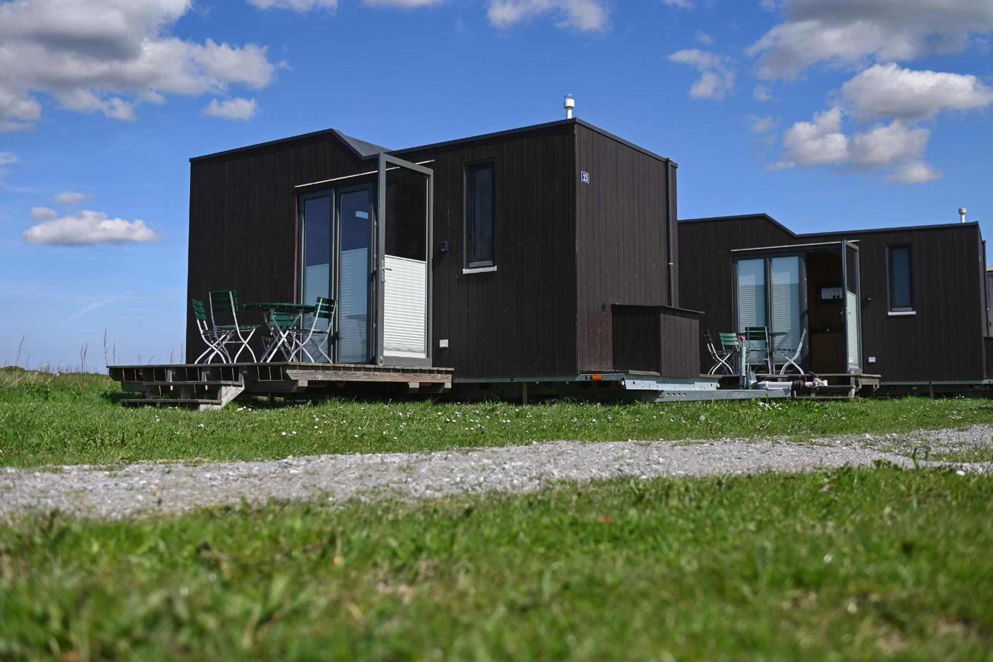 Tiny House Nature 15 Zur Meerseite - Green Tiny Village Harlesiel Carolinensiel Exterior foto